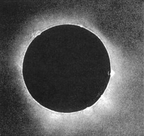 100 facts about the eclipse - the first eclipse photograph